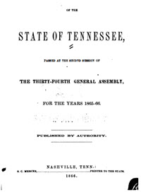 Acts of the State of Tennessee - 10708199